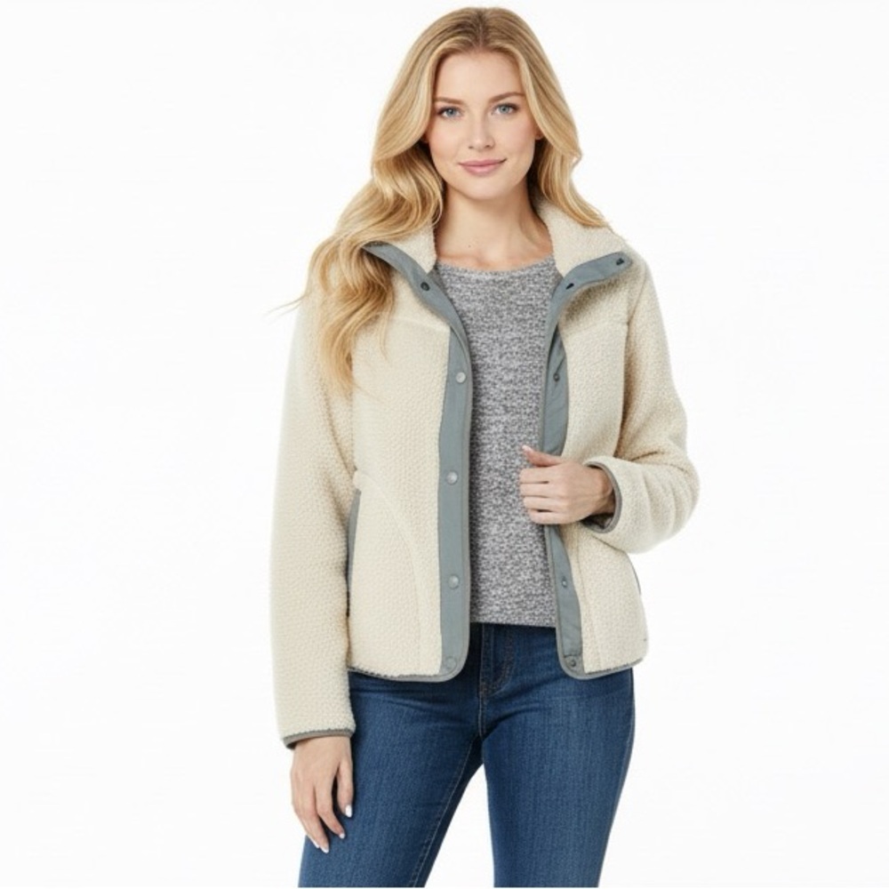L.L. BEAN SHERPA CREAM JACKET